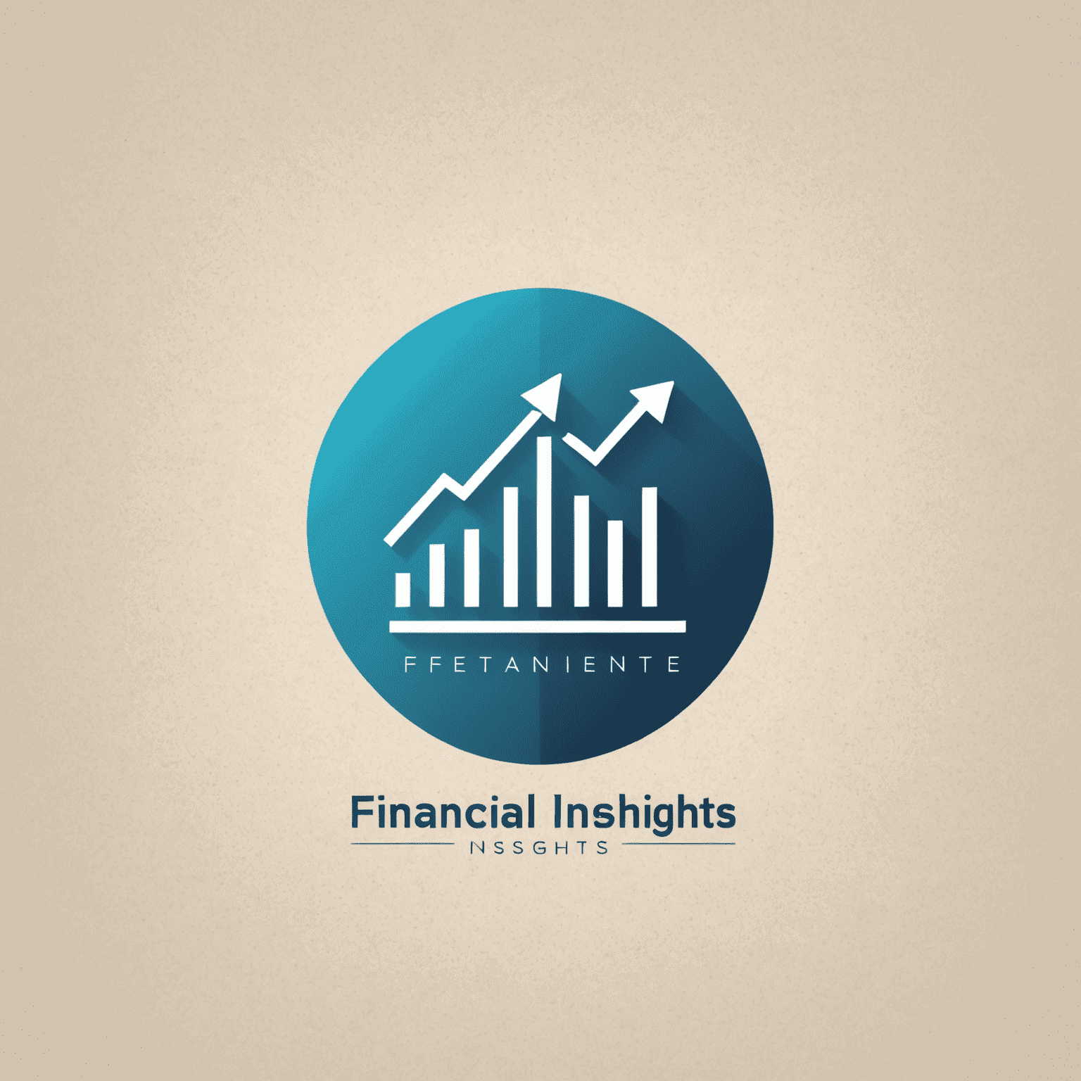 Financial Insights Logo: A modern, minimalist design featuring a stylized graph or chart icon next to the company name