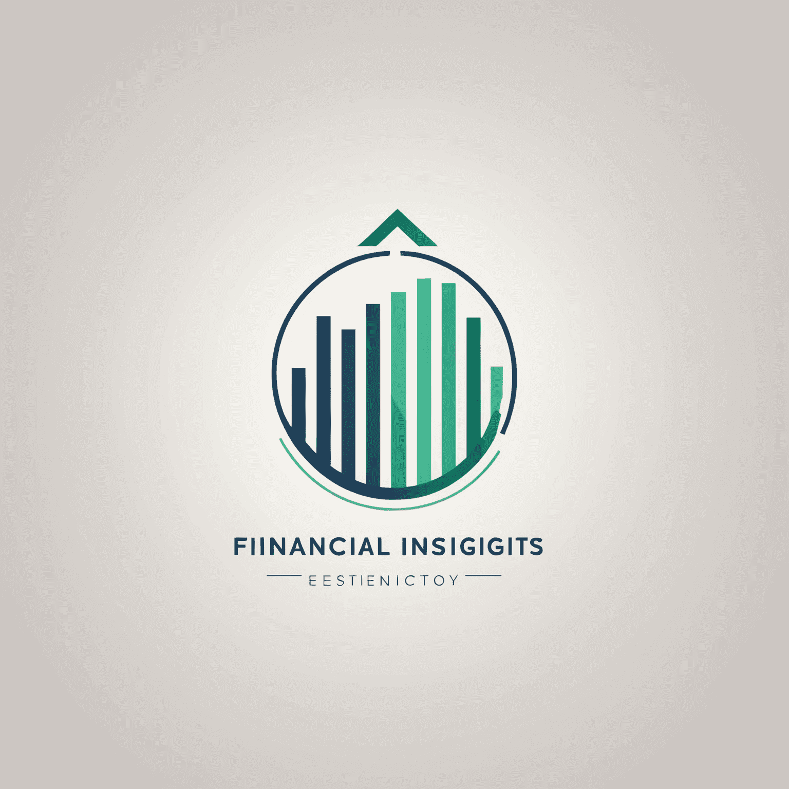 Financial Insights Logo: A modern, minimalist design featuring a stylized graph or chart icon next to the company name
