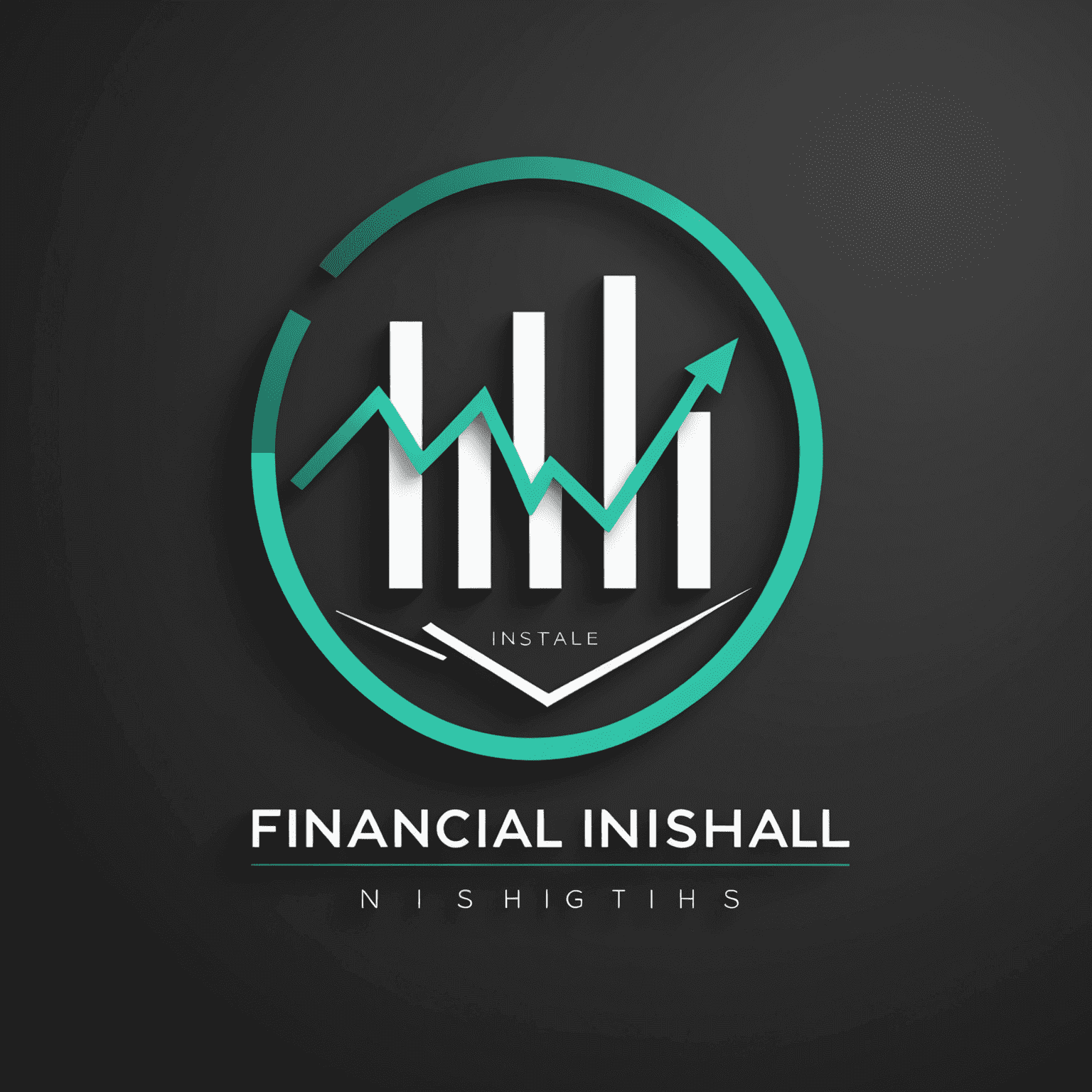 Financial Insights Logo: A modern, minimalist design featuring a stylized graph or chart icon next to the company name