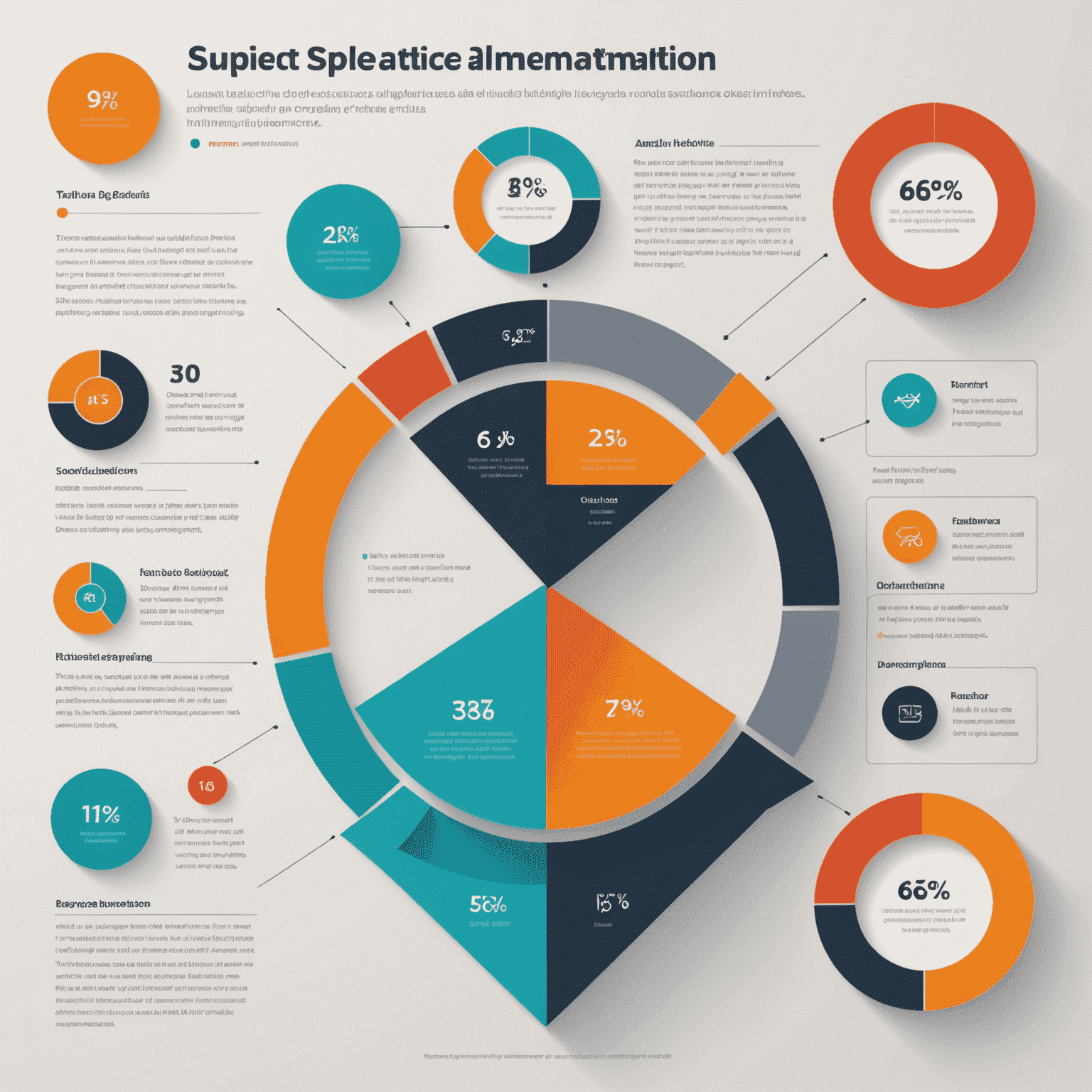 Infographic showing resource allocation optimization, with arrows redirecting funds from low-performing areas to high-potential initiatives, using a minimalist design with accent colors